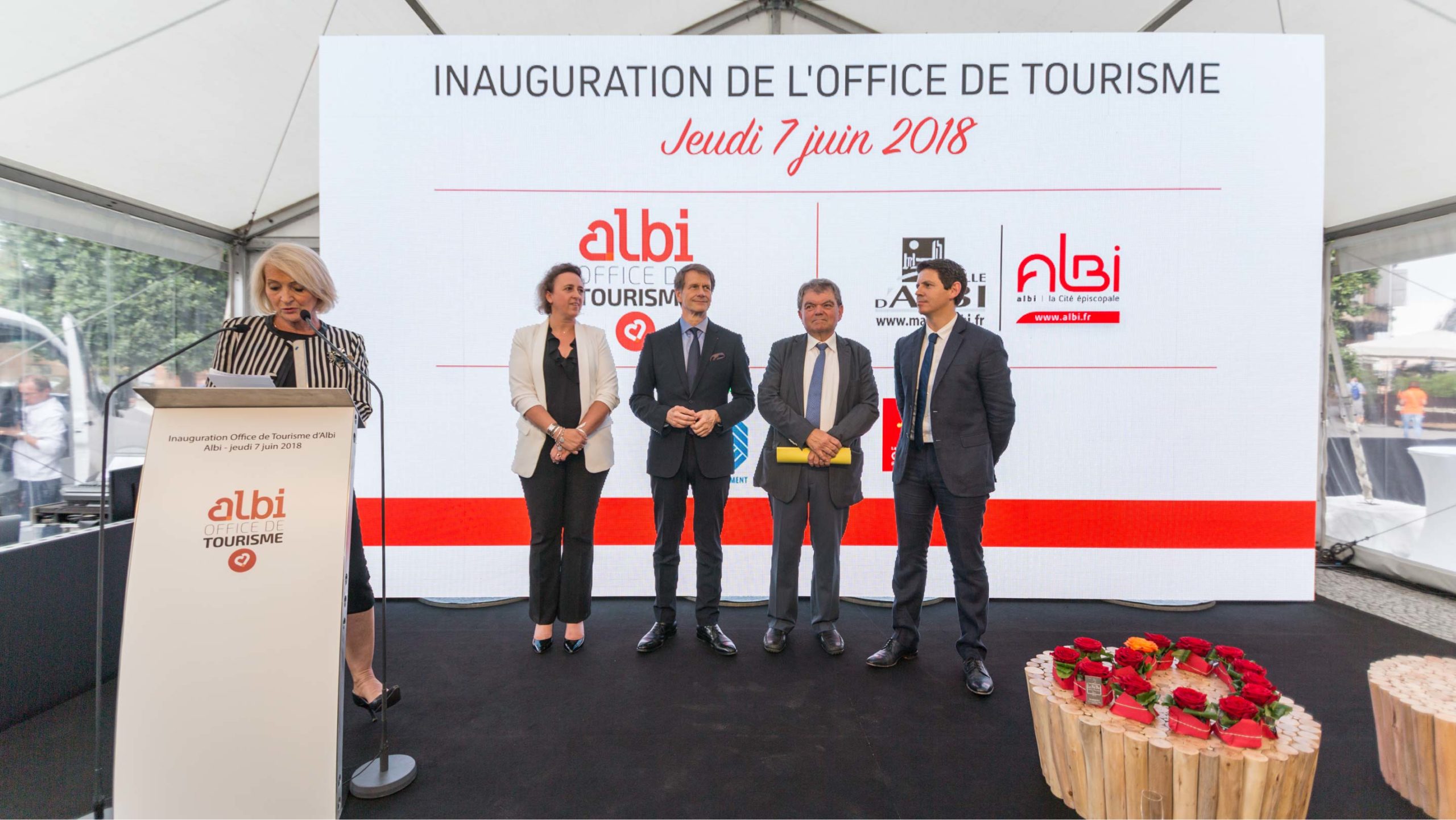 Inauguration Office de Tourisme d'Albi